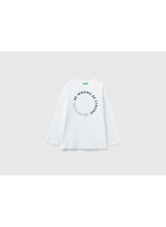 Long Sleeve T-Shirt In Warm Cotton