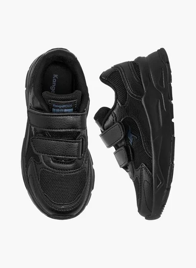 kangaROOS Unisex Logo Detail School Shoes with Hook and Loop Closure
