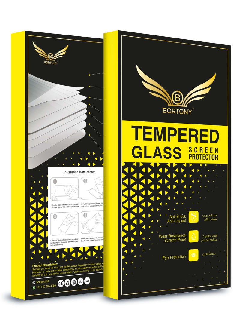 BORTONY Screen Protector For OnePlus Nord N100 Clear - Image 5