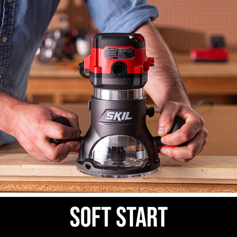 SKIL 10 Amp Fixed Base Corded Router â€”RT1323-00 - Image 4