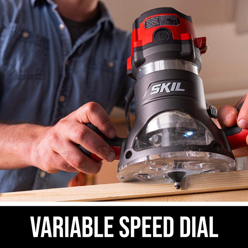 SKIL 10 Amp Fixed Base Corded Router â€”RT1323-00 - Image 5
