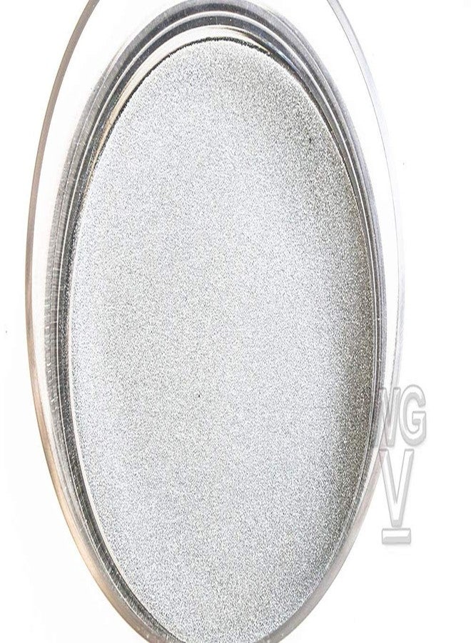 WGVI WGV Unity Colored Fine Sand 1 Pound DIY Crafts, Vase Filler, Therapy Play, Planter Terrarium Centerpiece Design for Wedding Party Event Home Office Garden Decor, Silver - Image 2
