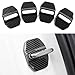 JINZHAO Car Door Lock Latches Cover Protector Replacement for BMW F30 F31 F34 F35 F36 F10 F11 M3 M5 X1 X2 X3 X4 X5 X6Car Accessories 3M Adhesive Backing Pack of 4 Stainless Steel Carbon Fiber Pattern - Image 2
