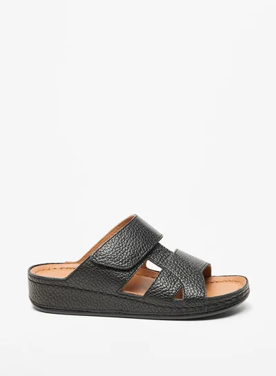 Al Waha Boys Textured Slip-On Arabic Sandals