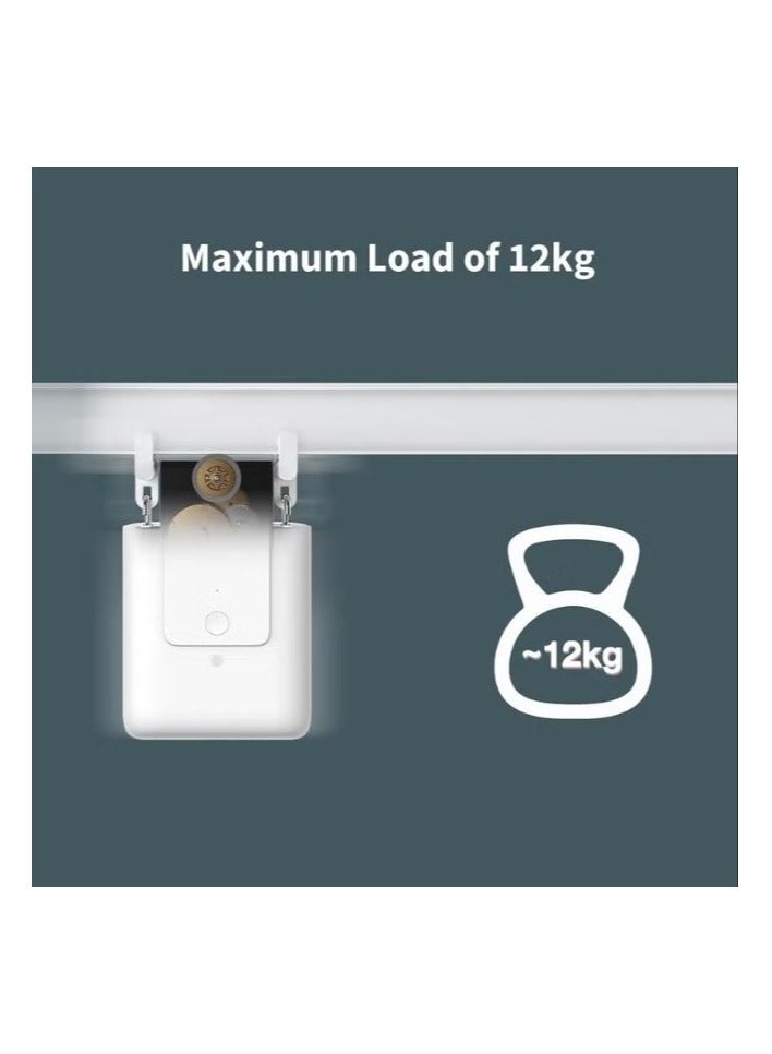 أكارا Aqara Smart Curtain Motor E1 (Track Version) – Zigbee 3.0 Electric Curtain Driver with Remote Control, Voice Assistant Support & Long Battery Life - Image 2