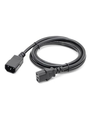 C13 to C14 Computer to PDU Power Extension Cord 18awg, Power Extension Cable (IEC C14 to IEC C13 PDU Power Cord) (1.8M) - view 4