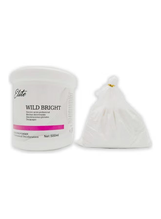 Elite Bleaching Powder For Hair Colour White 500ml - Image 2