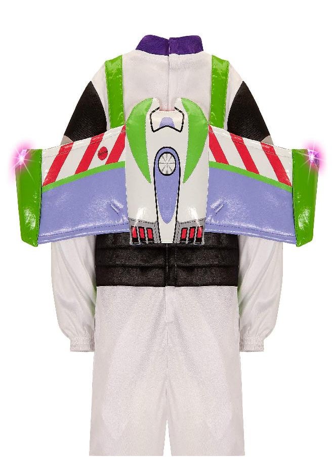 Disney Pixar - Disney Pixar Buzz Lightyear Light-Up Costume for Boys - Toy Story, Size 4 - Image 1