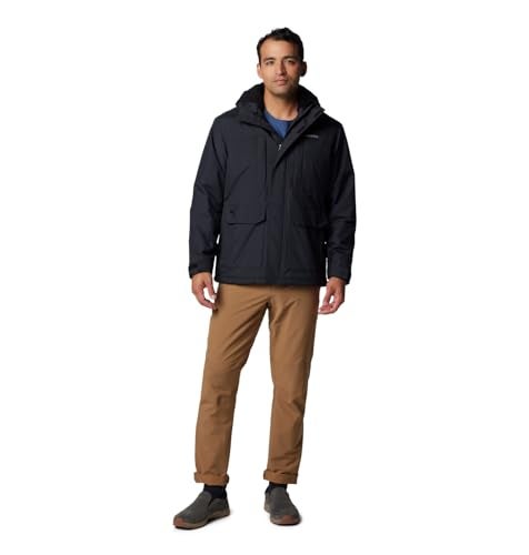 Columbia Men's Landroamer Sherpa Lined Jacket, Black, XX-Large - Image 3