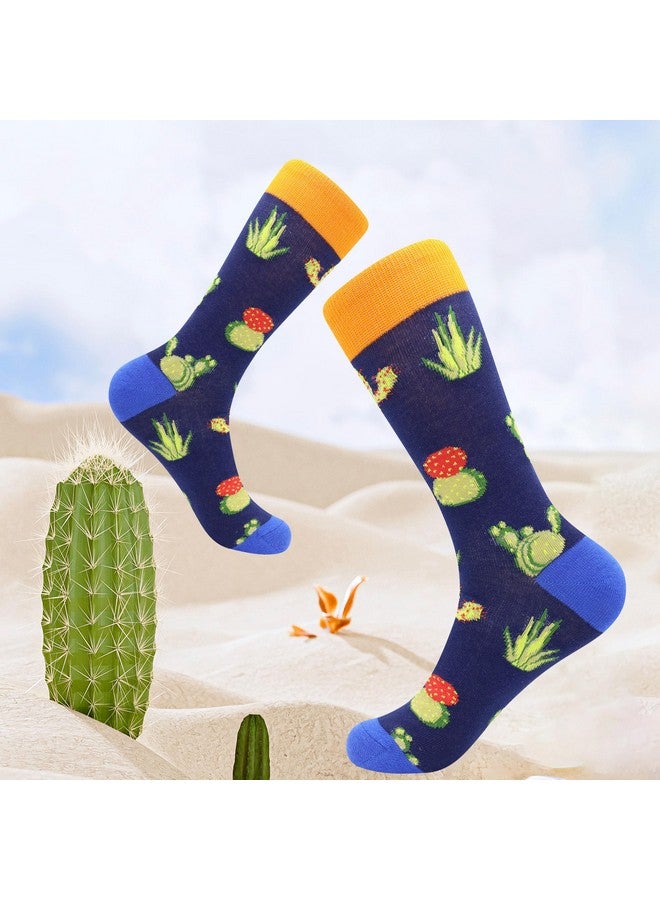 جوارب BISOUSOX الرجالية المضحكة والمرحة والملونة والمجنونة من القطن المبتكر مقاس 9-12 - Image 4