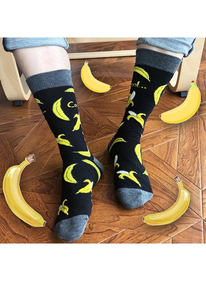 جوارب BISOUSOX الرجالية المضحكة والمرحة والملونة والمجنونة من القطن المبتكر مقاس 9-12 - Image 3