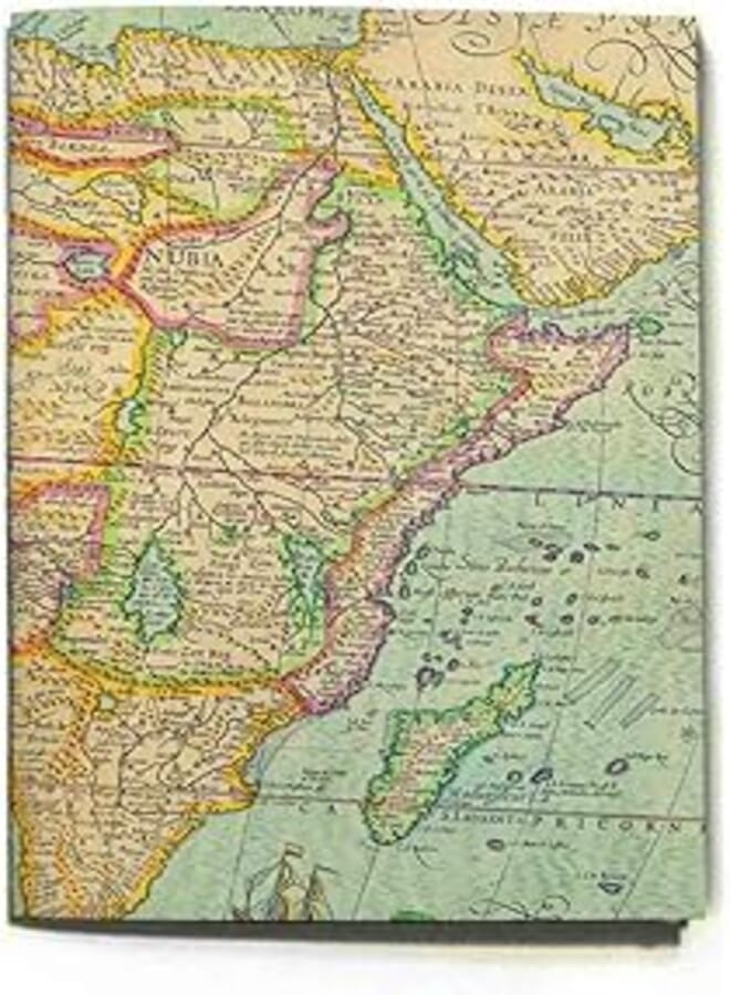 Generic THE INKJECTION A5115S, A5 Sketchbook old map design 