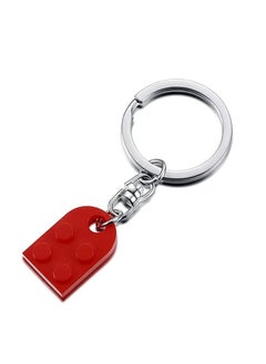 GUDOO Brick Keychain for Couples Friendship - Girlfriend Boyfriend Couples Valentine's Day (Red) Heart Keychain Set Valentine's Day Birthday Key chain for Husband Wife Keychain Gift for Him Her  - Image 5