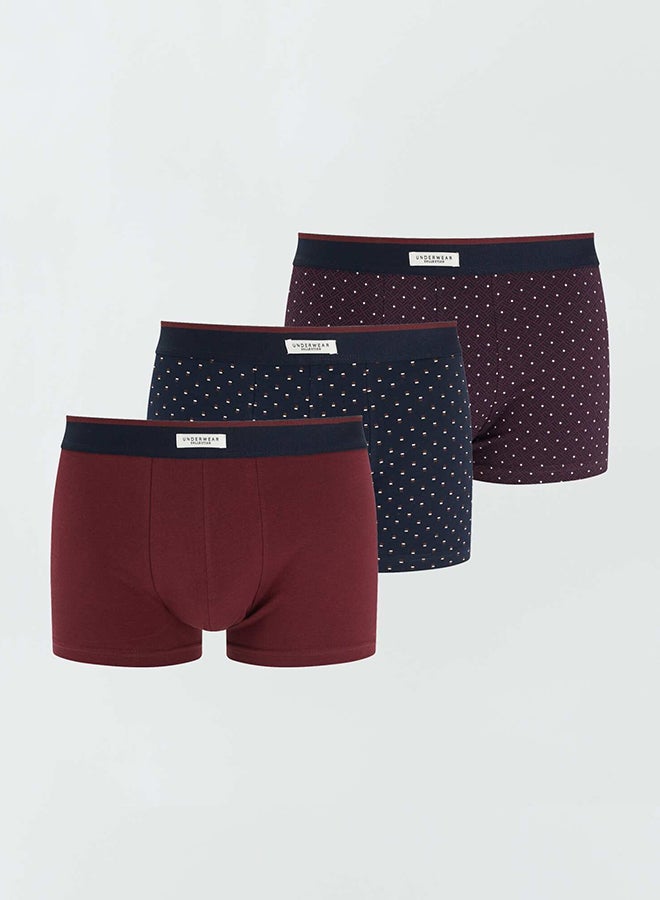 Kiabi Pack of 3 pairs of stretch boxer shorts  - Image 1
