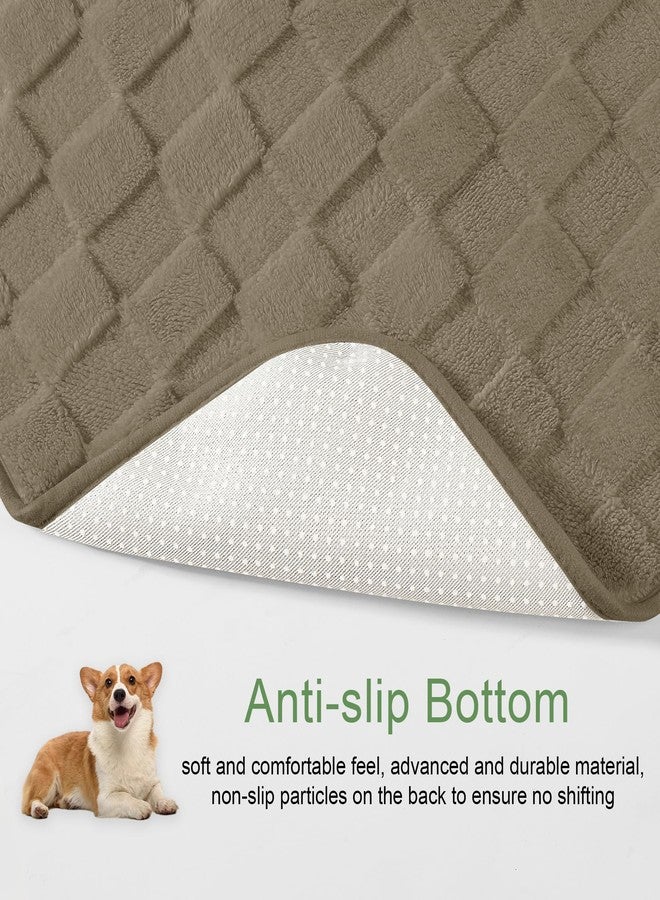 Foxdecor غطاء ذراع كرسي استرخاء من فوكس ديكور، غطاء ذراع كرسي مانع للانزلاق، واقي ذراع أريكة، طقم تزيين من قطعتين، بني 20 × 20 بوصة - Image 5