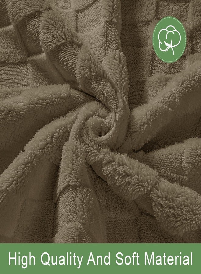 Foxdecor غطاء ذراع كرسي استرخاء من فوكس ديكور، غطاء ذراع كرسي مانع للانزلاق، واقي ذراع أريكة، طقم تزيين من قطعتين، بني 20 × 20 بوصة - Image 4