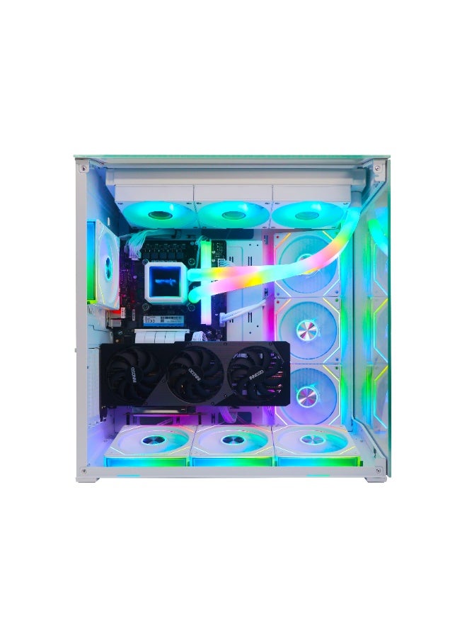 Spear Pc Gaming PC With Intel Core i5-14400F Processor/32GB RAM DDR5/1TB SSD/8GB Nvidia GeForce RTX 5060 Graphics/Windows 11 Pro/ White - Image 2