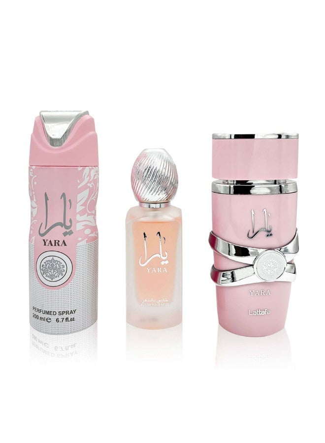Yara 3-Piece Fragrance Gift Set - Image 3