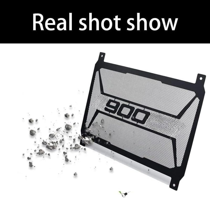 VORILES Radiator Grille Guard for Z900RS 2021-2022 - Black/Silver - Image 4