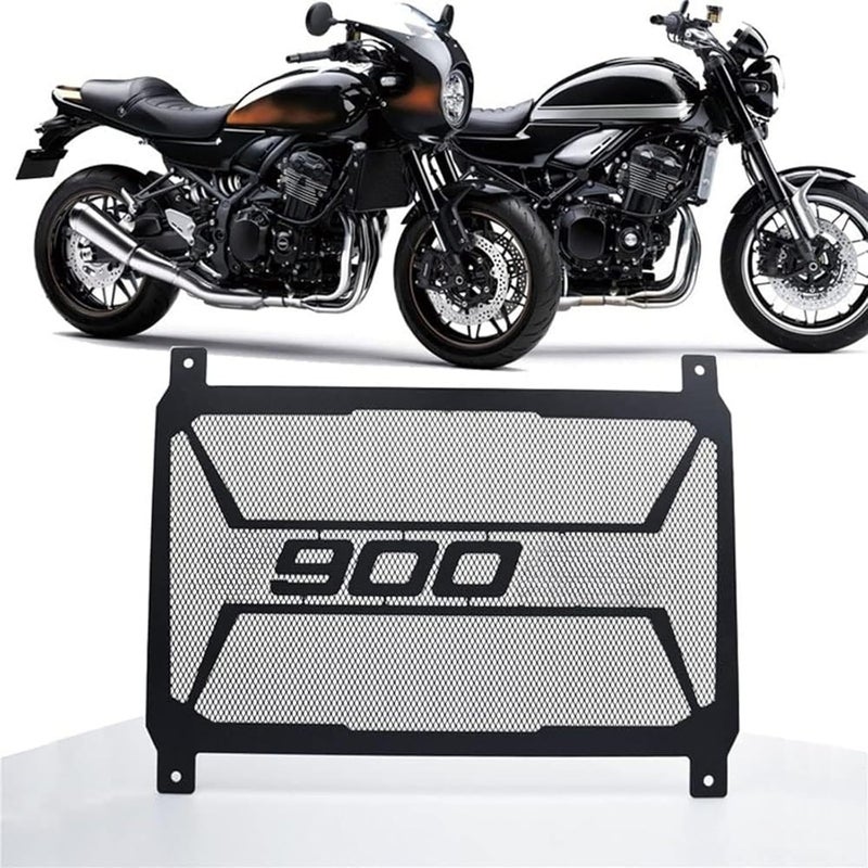 VORILES Radiator Grille Guard for Z900RS 2021-2022 - Black/Silver - Image 1