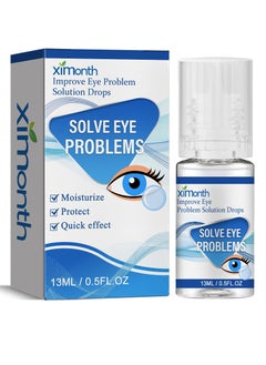 ximonth Myopia Eye Drops, Eye Brightening & Fatigue Relief Drops, Natural Eye Care for Blurred Vision, Gentle Protection & Clear Eyesight, Improve Eye Problem Solution Drops (13ml)  - Image 1