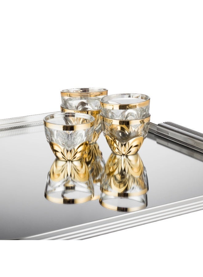 Dania Premium stainless steel serving tray ✨ Multiple sizes (30/35/40 cm) – Stylish and modern design for everyday use and entertaining - Image 4