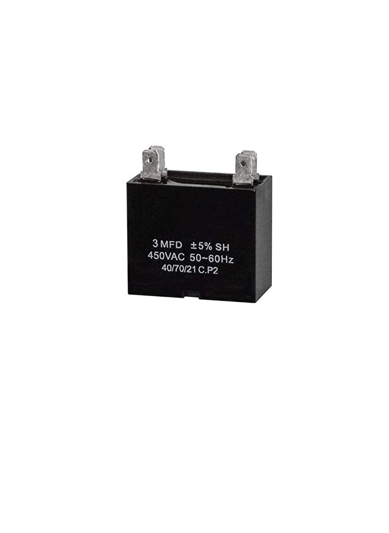 Generic Burst Proof High Quality 2 Pin Round Capacitor with Aluminium Housing for AC Motor Compressor  - Image 3