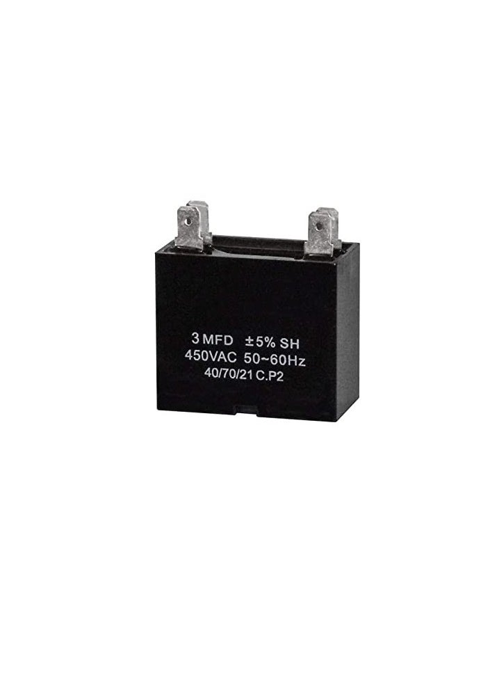 Generic Burst Proof High Quality 2 Pin Round Capacitor with Aluminium Housing for AC Motor Compressor  - Image 2