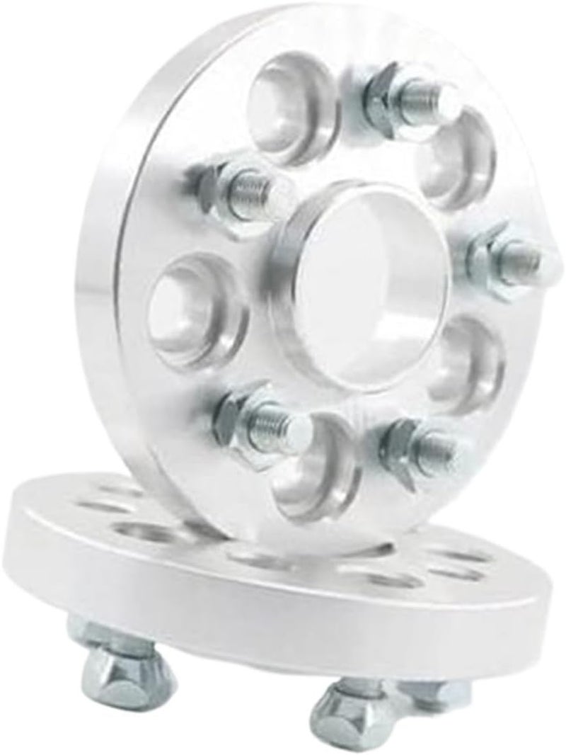 QASULER 2pcs Wheel Spacers Adapters - Aluminum 20mm - Image 1