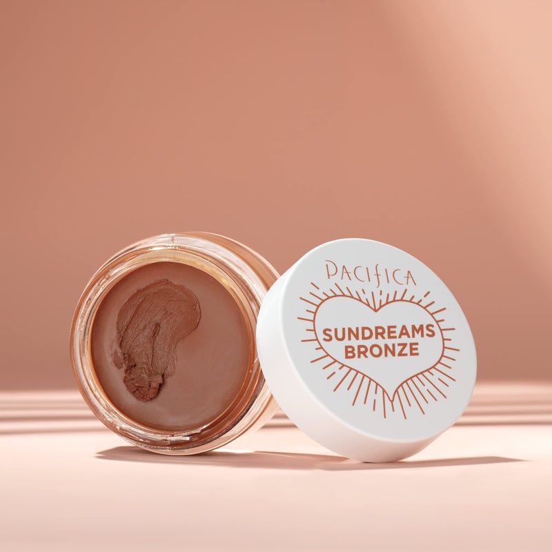 Pacifica Bronzer â€“Sun Dreams Matte Bronzing Cream Highlighter, Hydrating & Buildable Contour with Floral Extracts, Talc-Free, Vegan & Cruelty-Free, 1 oz (Shade Glow) - Image 2