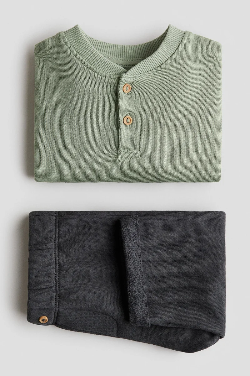 H&M 2-piece sweatshirt set