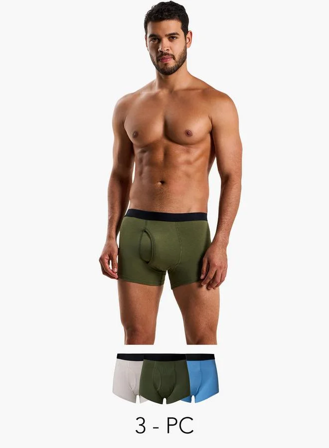 Splash FAV Men Hipster Trunks - Set of 3