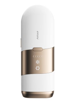 Airbot Airbot Aria Opal Laser Hair Removal Device IPL Ice Cooling Technology Hair Removal Handset Hair Removal Machine ChampagneGold  - Image 1