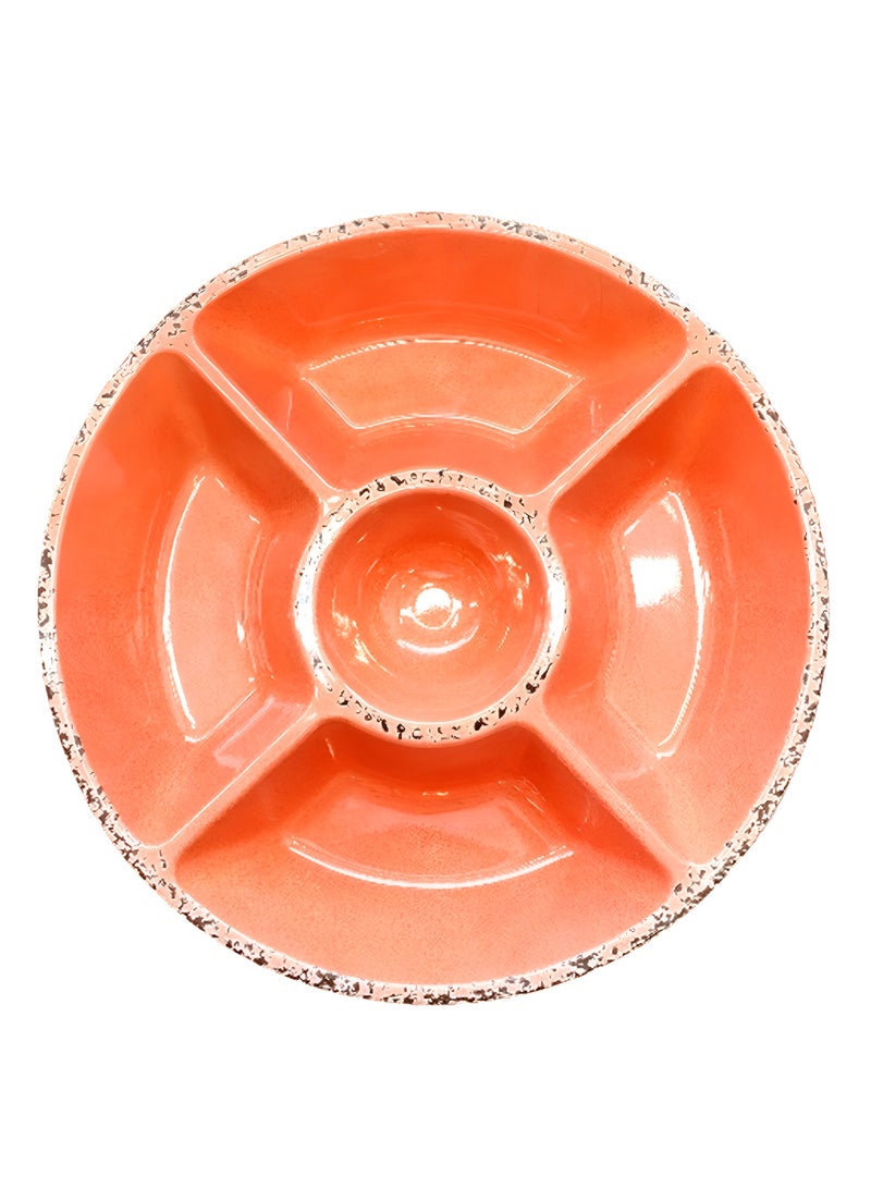 Reko Melamine Serving Tray - 36cm, Decorative Tray, Melamine Platters - Image 1