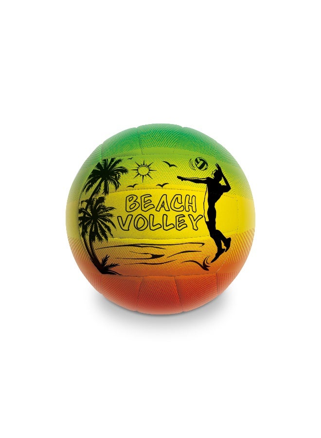 MONDO PVC Rainbow Beach Volleyball – Outdoor Sports Toy for Kids & Teens - Image 1