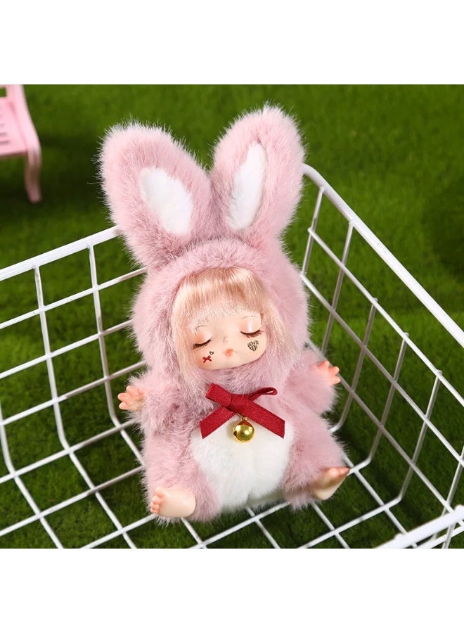 Baby Series Plush Doll Blind Box - Random Toy, Cartoon-style Cute Plush Toy, New Girlish-style Blind Box, Student Gift, a Set of 6 with No Duplicates - Image 4