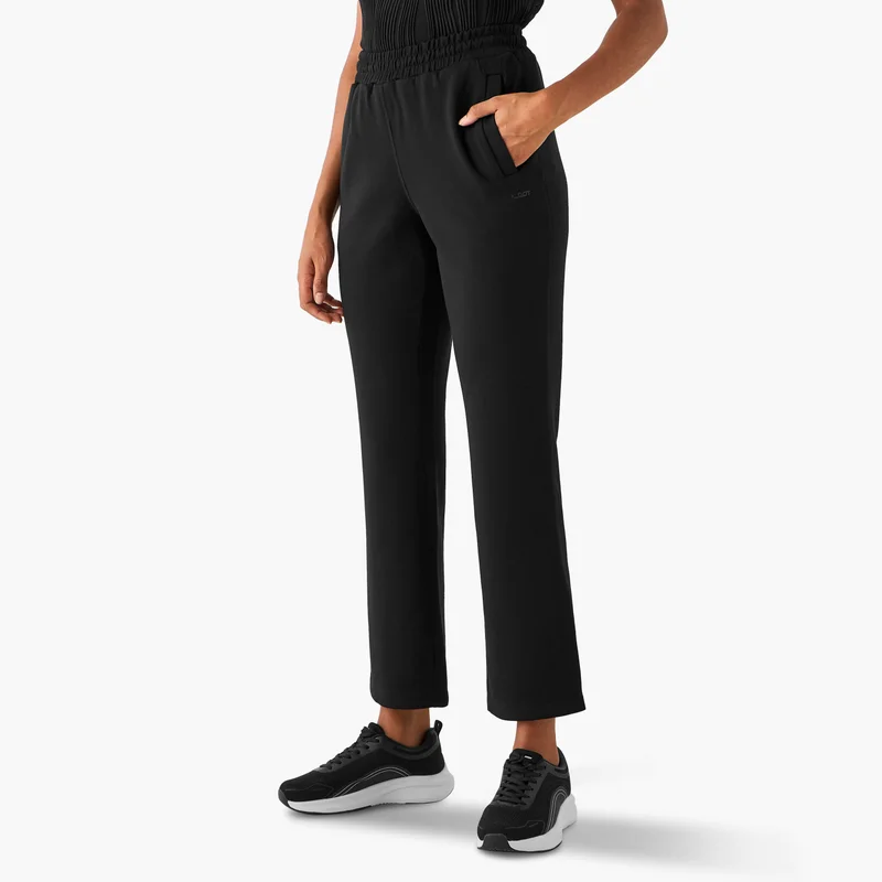 ADOT by Splash Track Pants with Elasticated Waistband and Pockets