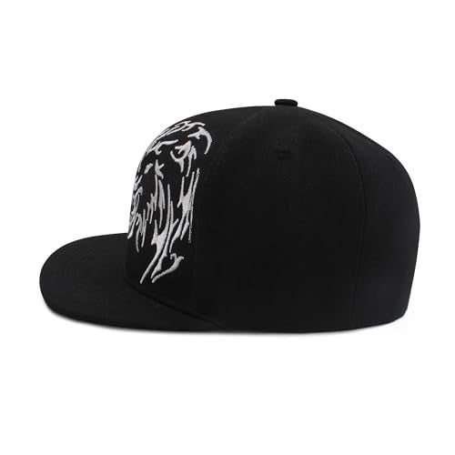 VRITRAZ Comfortable Polyester Unisex Hip Hop Stylish Graffiti Printed Cap with Adjustable Snapback Closure for Men and Women | Outfits, Everyday Wear, Cool Caps, Headwear, Festival Gear - Image 4
