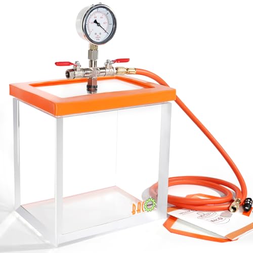 BACOENG 2 Gallon Acrylic Vacuum Chamber, Degassing Chamber Kit for Resin, Silicone and Epoxies - Image 1