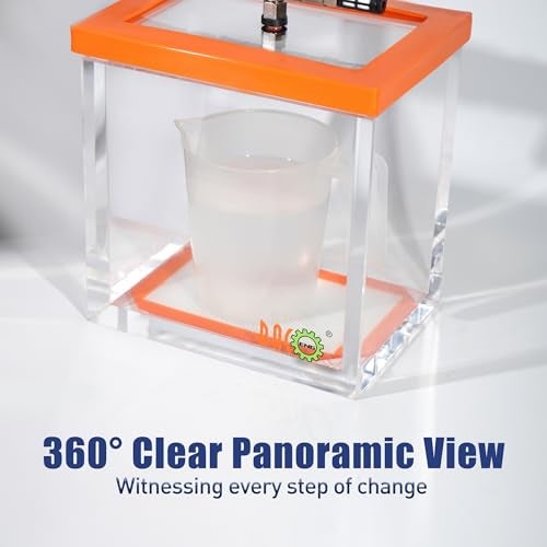 BACOENG 2 Gallon Acrylic Vacuum Chamber, Degassing Chamber Kit for Resin, Silicone and Epoxies - Image 4