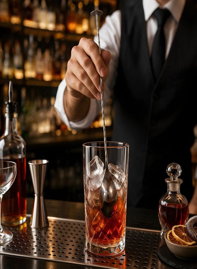 Eliixor Stainless Steel Bartender Cocktail Kit – Includes Pourer, Jigger Measurement Cup, Bar Spoon, and Cocktail Muddler for Professional Mixology Kit Perfect for Party - Image 4
