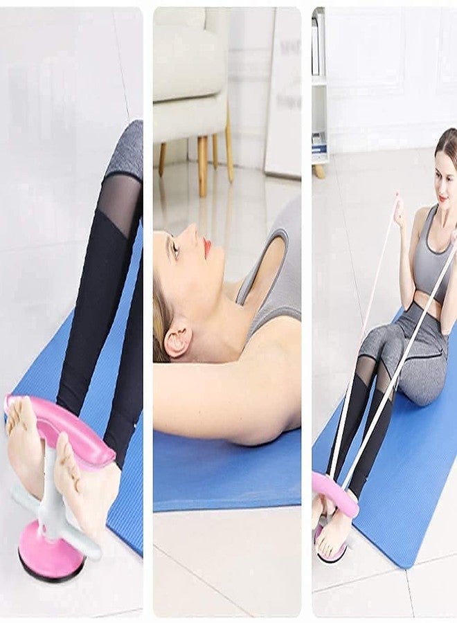 ZDQTRA portable situps and pushups assistant home fitness gym equipment for women men, chest and arm muscles exercise adjustable self suction sit up bar for home (latest exercise model) - Image 4