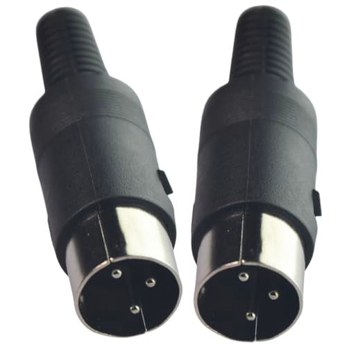 CESS DIN Male Plug 3-Pin Connector - 3 Pin DIN Jack (2 Pack), Dependable Design, Easy to Solder - Image 5