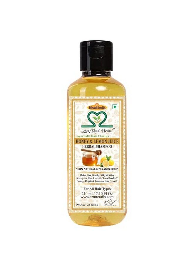 S2M KHADI HERBAL Honey & Lemon Juice Shampoo 840Ml - Image 3