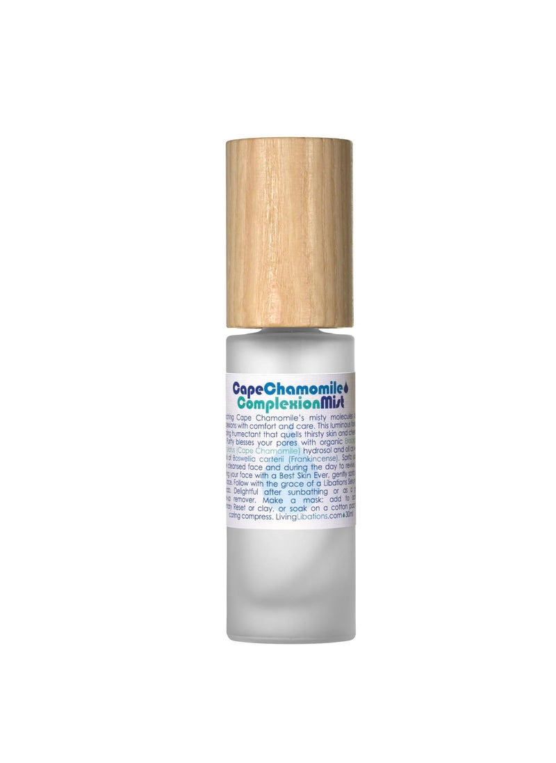 Living Libations LIVING LIBATIONS  Organic Cape Chamomile Complexion Mist  Natural Wildcrafted Vegan Clean Beauty 1 fl oz  30 mL 