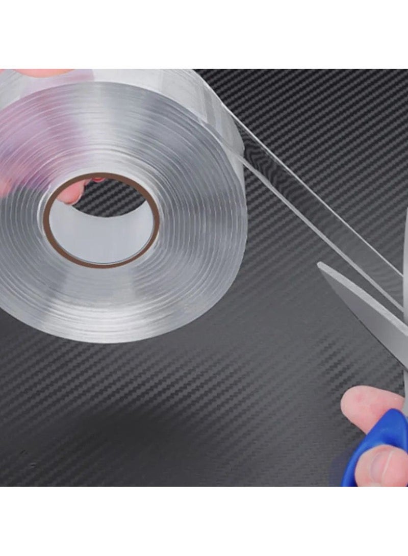 JOYBOS شريط لاصق مزدوج الوجه بتقنية النانو شفاف - Image 2