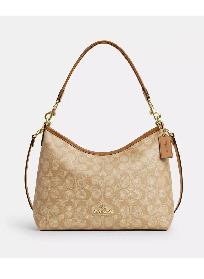 coachoutlet Laurel Shoulder Bag In Signature Canvas - Image 1