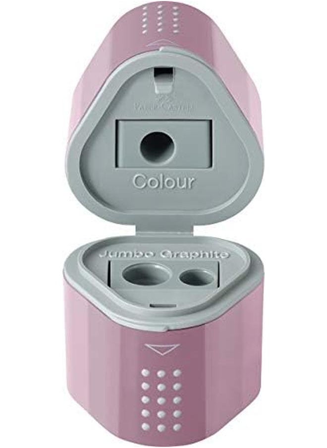 FABER-CASTELL - Sharpener Grip Trio Pink - Image 1