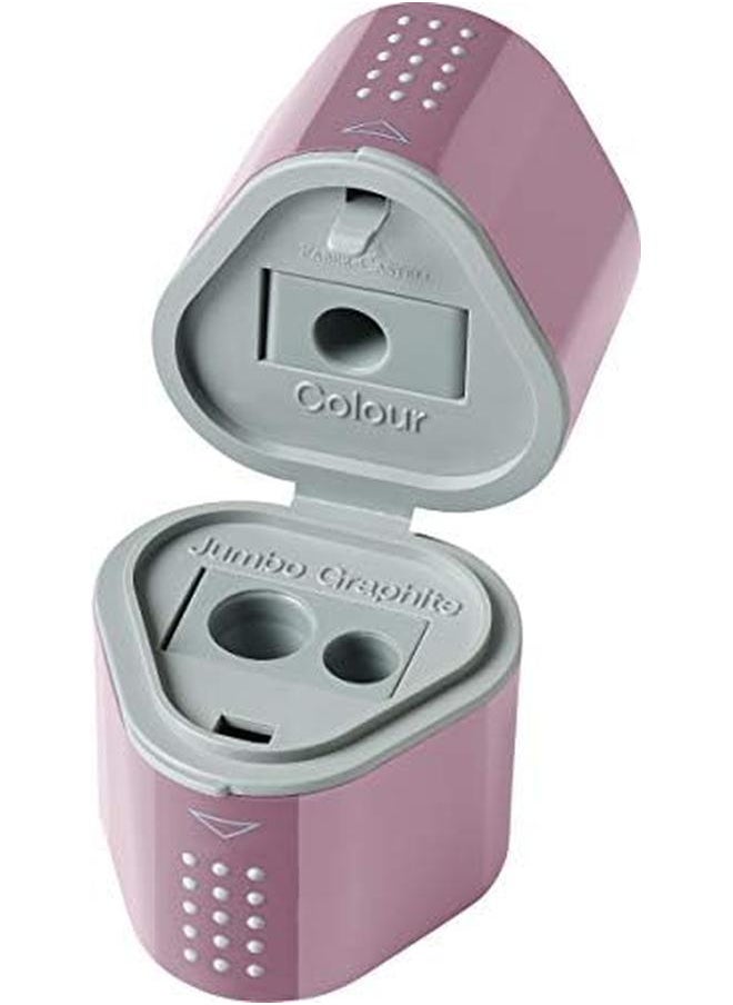 FABER-CASTELL - Sharpener Grip Trio Pink - Image 1