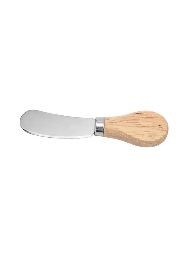 1pc Heavy Duty Stainless Steel Spreader With Bamboo Handle 304 Blade Non Slip Grip Multipurpose Butter Cream Cheese Jam Peanut Butter Kitchen Utensil Durable 304 Steel - Image 4